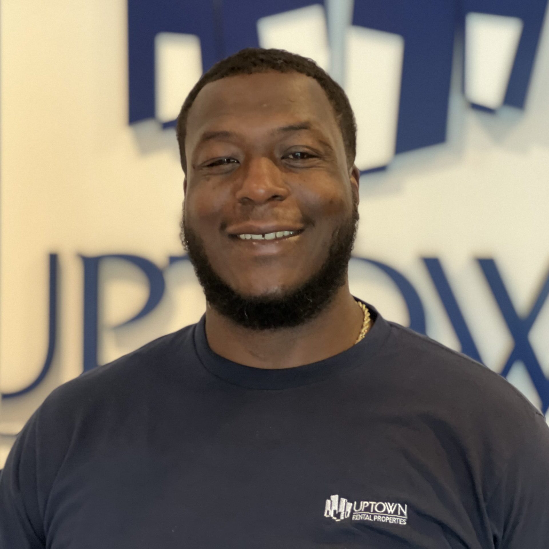 Demico Higgins Uptown Rents employee.