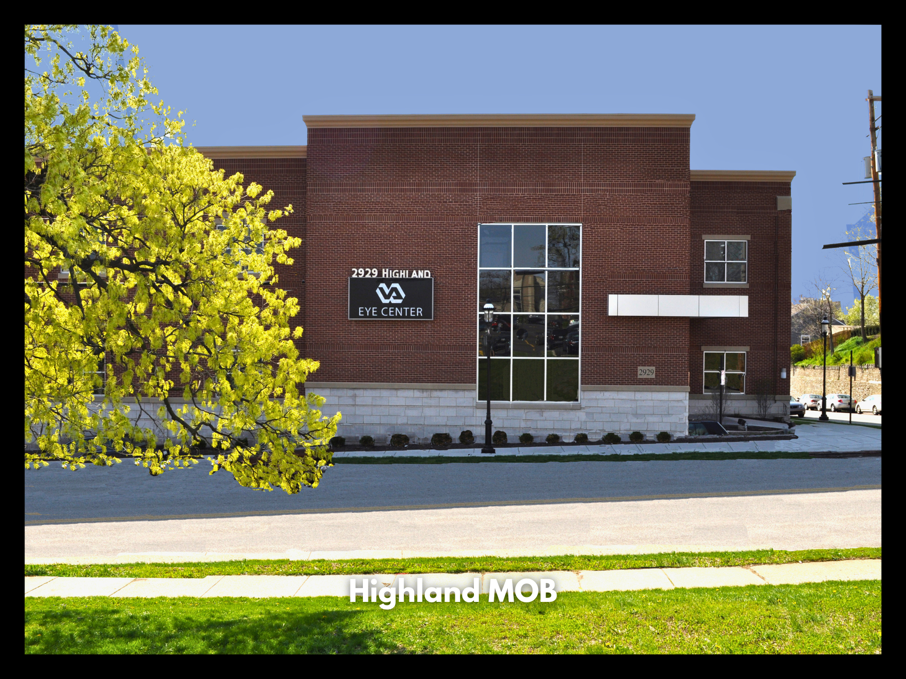 Exterior photo of Highland MOB commercial space